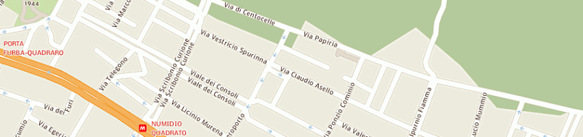 Mappa della impresa colasanti antonio a ROMA