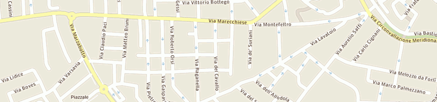 Mappa della impresa ronci matteo a RIMINI