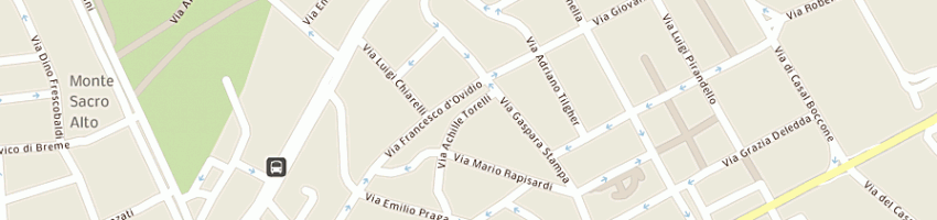 Mappa della impresa casval sas di cherubini giancarlo a ROMA
