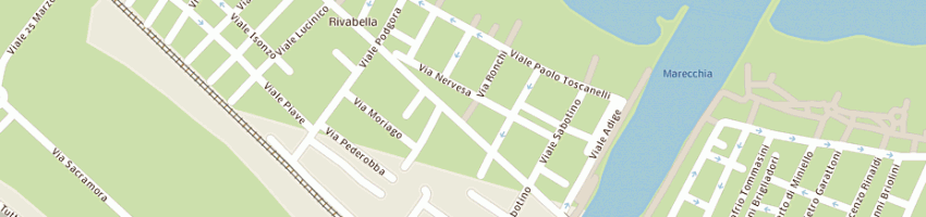 Mappa della impresa moda abbigliamento di shan yumei a RIMINI