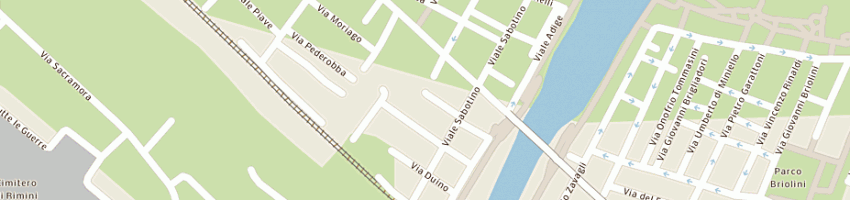 Mappa della impresa succi renzo ferdinando a RIMINI