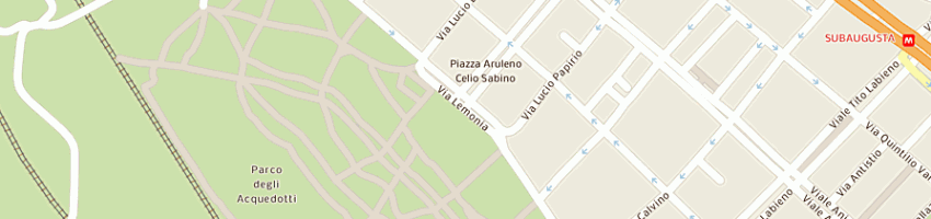 Mappa della impresa scoppoletti nada a ROMA
