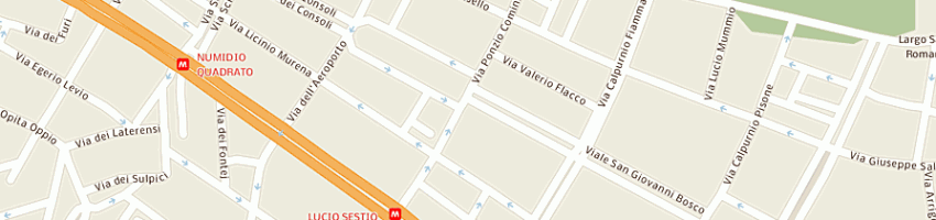 Mappa della impresa jeff di perroni alessio e c sas a ROMA