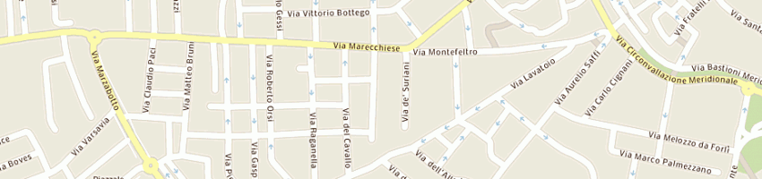 Mappa della impresa ingronca claudio e c sas a RIMINI