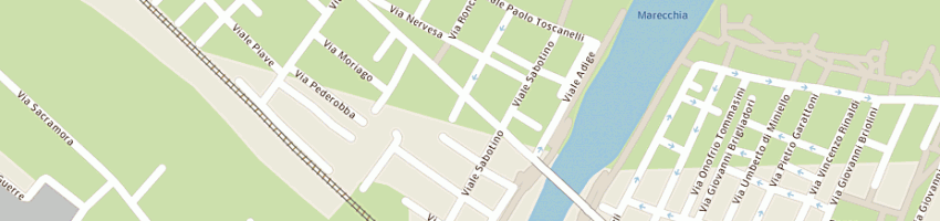 Mappa della impresa edicola quadrifoglio di scandali cristina a RIMINI