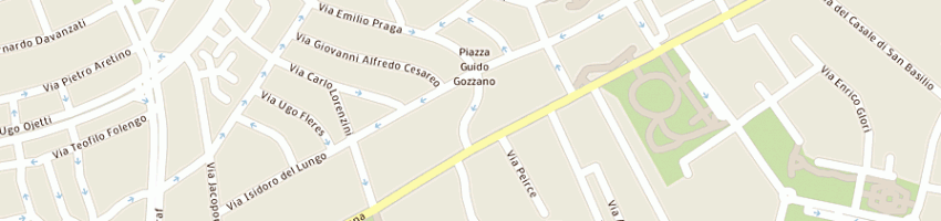 Mappa della impresa casali raffaele e santini giuseppe a ROMA
