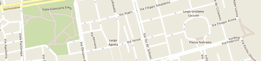 Mappa della impresa fp car '98 - snc di rotiroti giuseppe e perillo nicola a ROMA