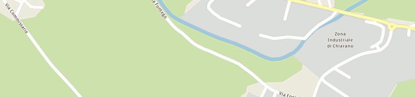 Mappa della impresa metaleffe di fornasier mirko e c (sas) a CHIARANO
