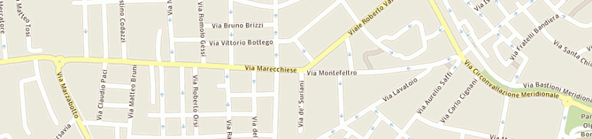 Mappa della impresa unicalcestruzzi spa a RIMINI