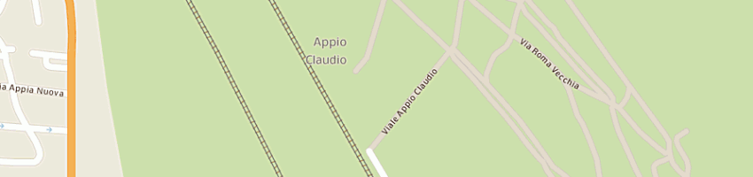 Mappa della impresa immobiliare appio claudio societa a responsabilita limitata a ROMA