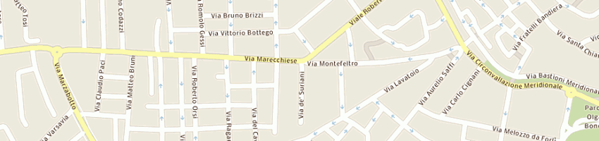 Mappa della impresa cosmopol secret service di grave' giuseppe snc a RIMINI