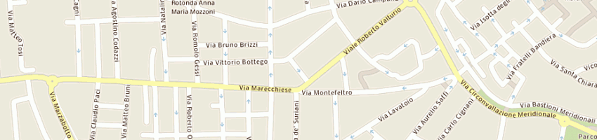 Mappa della impresa ortali marco a RIMINI