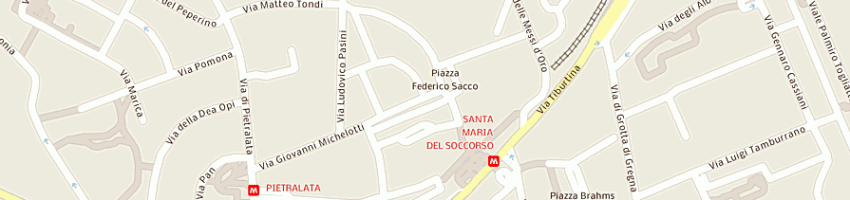 Mappa della impresa fru nat srl a ROMA
