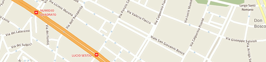 Mappa della impresa freni gaetano a ROMA