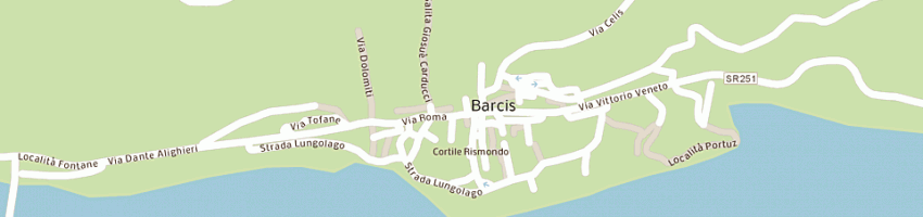 Mappa della impresa tolot giacomo a BARCIS
