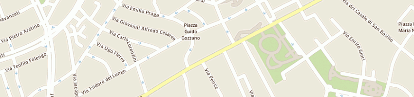 Mappa della impresa gsi gestione servizi integrati srl a ROMA