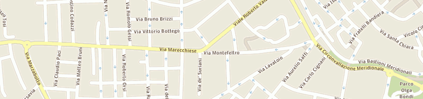 Mappa della impresa pari walter giovanni a RIMINI