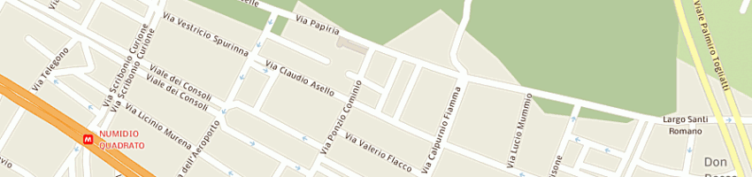 Mappa della impresa diaferia carlo a ROMA