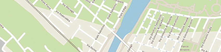 Mappa della impresa matilda srl a RIMINI