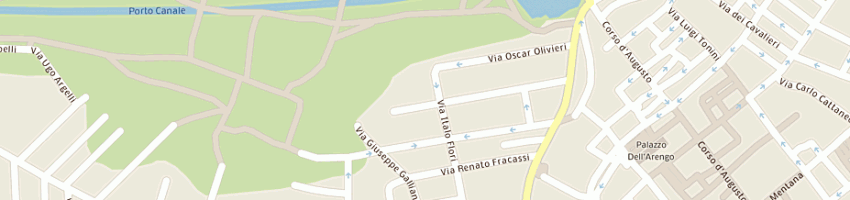 Mappa della impresa confiance sas di bagnolini giannina e c a RIMINI