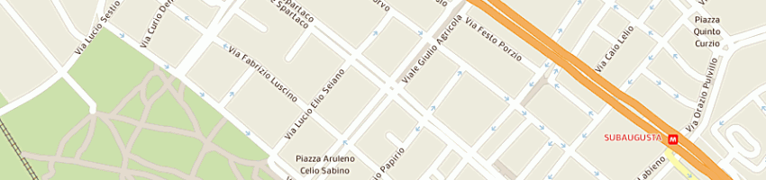 Mappa della impresa coop esercenti abbigliamento bambini piccola scarl a ROMA