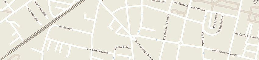 Mappa della impresa renzo rossini sas a SAN DONA DI PIAVE