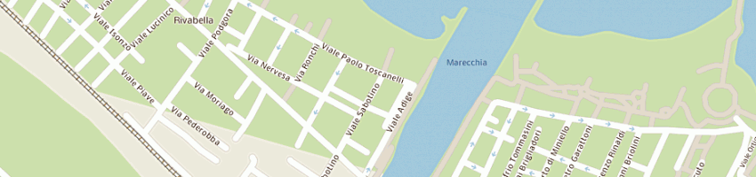 Mappa della impresa alberghi del vecchio a RIMINI