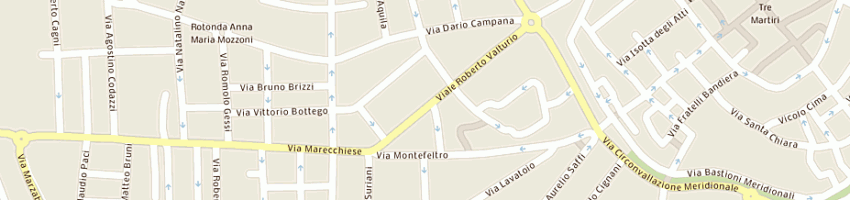 Mappa della impresa lanificio di lorenzo snc di de lorenzi alessandra e lucia a RIMINI