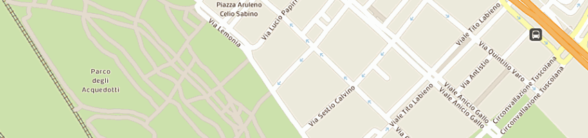 Mappa della impresa tecno service sas di franco carlos salerno a ROMA