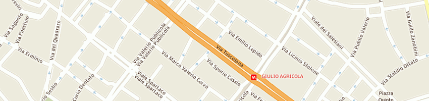 Mappa della impresa evoci spa a ROMA