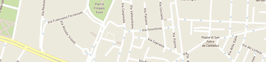 Mappa della impresa paliani enedina a ROMA
