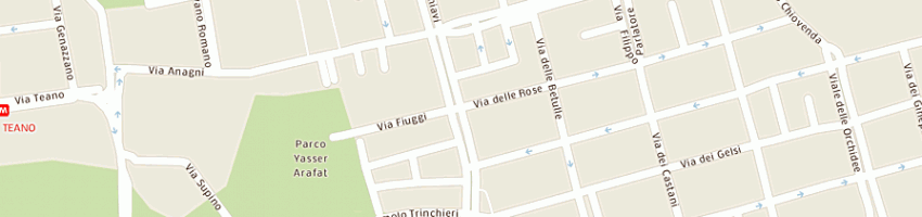 Mappa della impresa pette cristina a ROMA