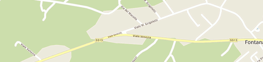 Mappa della impresa verdevivo (snc) a PORDENONE