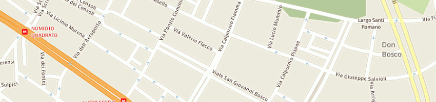 Mappa della impresa frezzotti antonio a ROMA