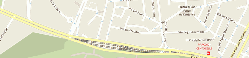 Mappa della impresa effetre di anticoli elide sas a ROMA