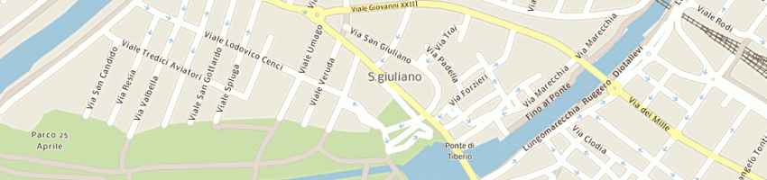 Mappa della impresa cassa di risparmio in bologna spa a RIMINI