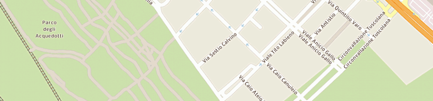 Mappa della impresa de luccia adriano a ROMA