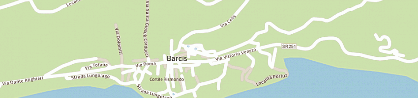 Mappa della impresa comune di barcis a BARCIS