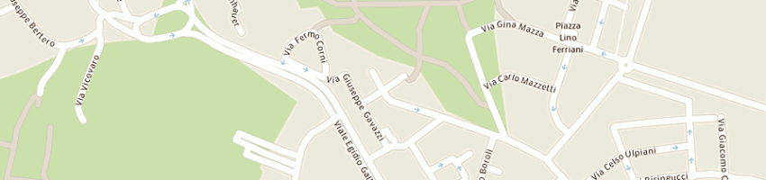 Mappa della impresa centro casale podere rosa a ROMA