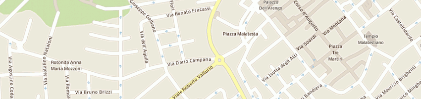 Mappa della impresa golfera giacomo maria e c sas a RIMINI
