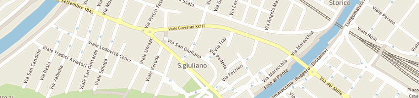 Mappa della impresa estetica due esse di giannini sandra a RIMINI