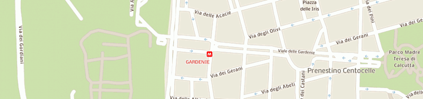 Mappa della impresa garzilli claudio a ROMA