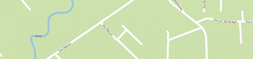 Mappa della impresa ristorante parco pruccoli a RIMINI