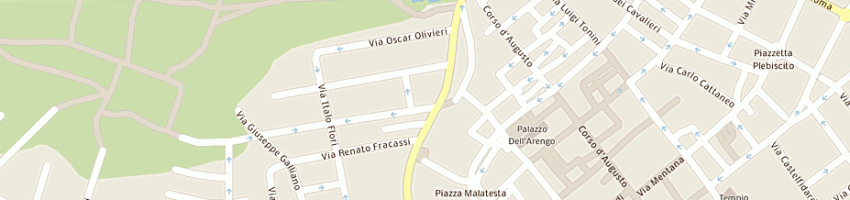Mappa della impresa malagoli maria grazia a RIMINI