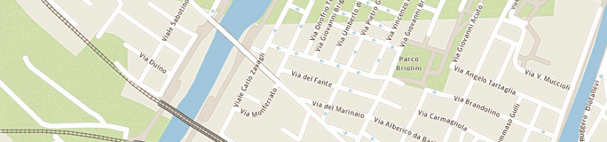 Mappa della impresa foschini stellino e alessandro sdf a RIMINI