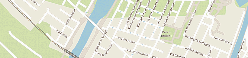 Mappa della impresa matteini giuseppe a RIMINI