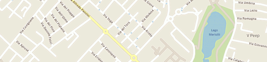 Mappa della impresa de angelis francesca a RIMINI