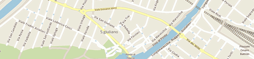 Mappa della impresa servimpresa srl a RIMINI