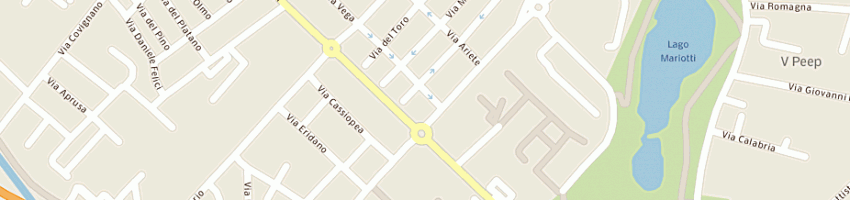 Mappa della impresa depaoli maurizio a RIMINI