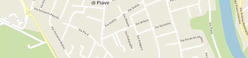 Mappa della impresa centro ricreativo culturale anziani musile onlus a MUSILE DI PIAVE